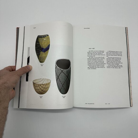 Lino Tagliapietra: Glasswork by Lino Tagliapietra (Hardcover Book + DVD, 2017) - Picture 9 of 12